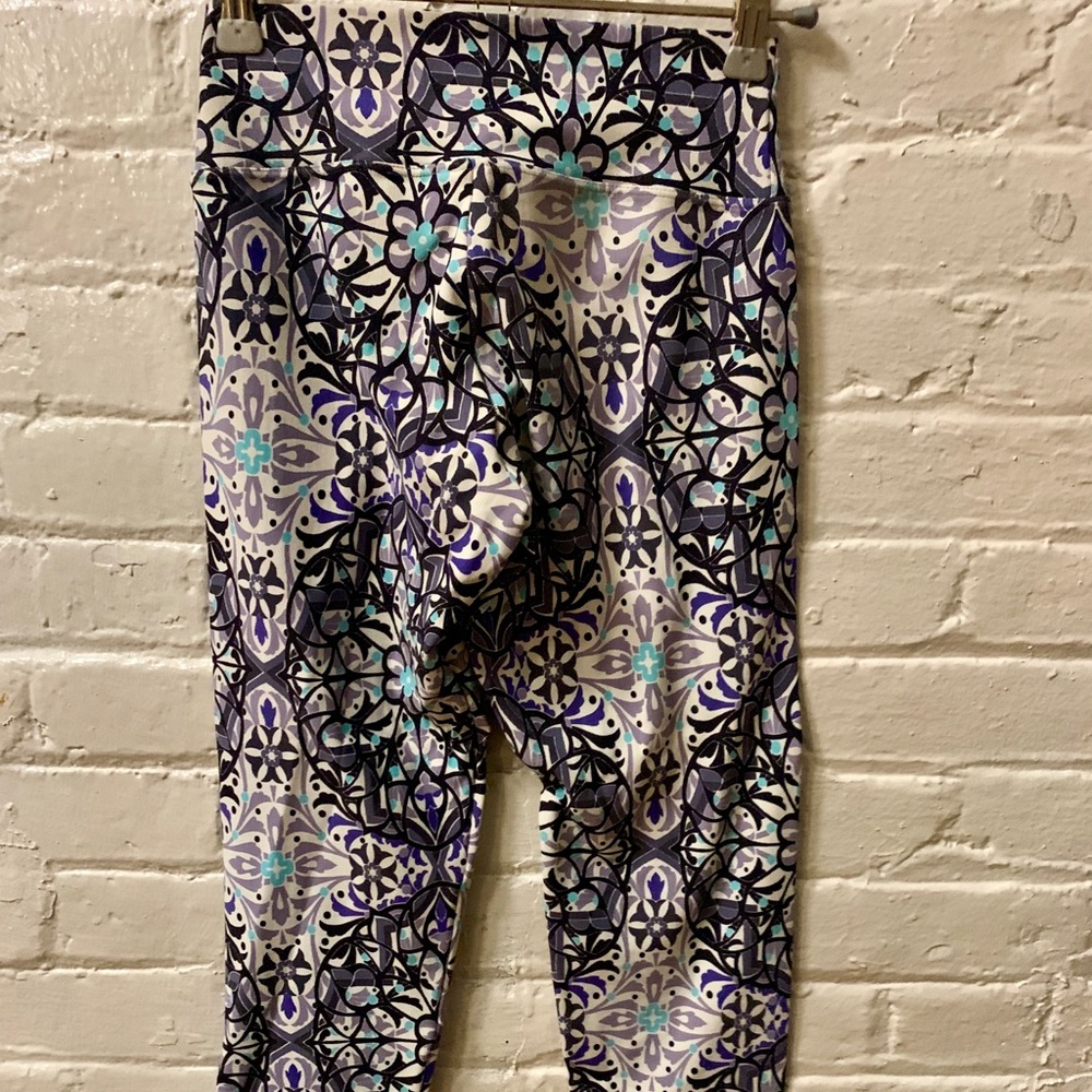 Liquido Active Stained Glass Patterned Leggings - image 2